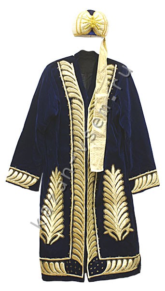 Узбекский халат праздничный, мужской., фото