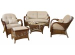 Комплект для отдыха "Flores" (стол + 2 кресла + диван), фото